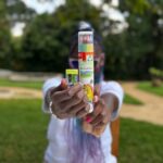 Close-up of Deli Colorun colored pencils arranged beside the So Aligned Affirmations Coloring Book