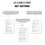 Life Aligned Planner Layout Spreads