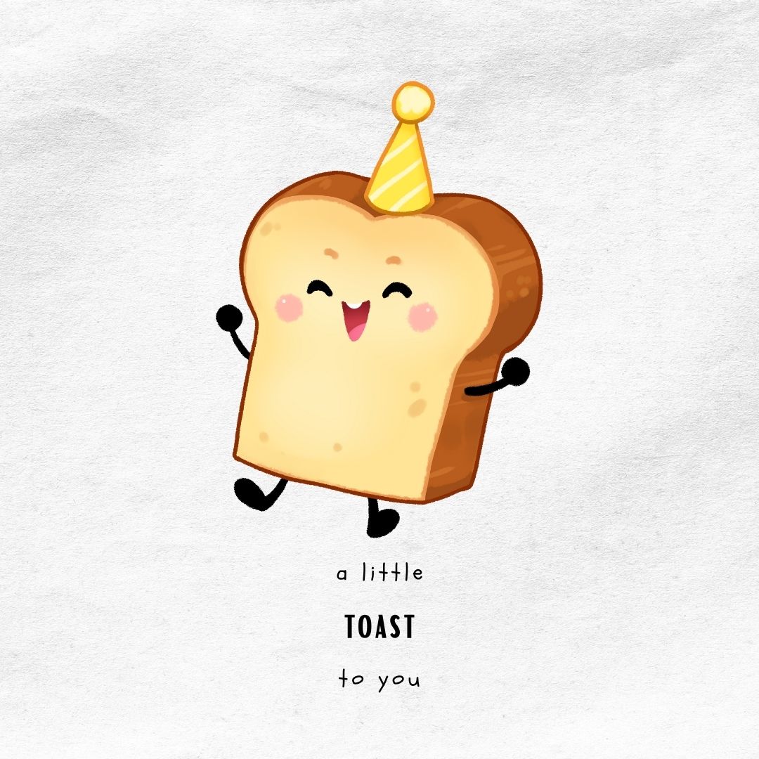 A toast to you Life Aligned Greeting Card